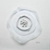 Petite broderie. - Tissu & papier - L'intime candeur
