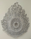 Volume en nid d'abeille - Dentelle de carton. - Volumes 